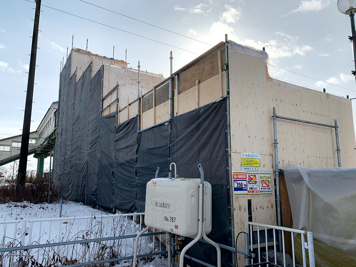 歩道橋補修工事