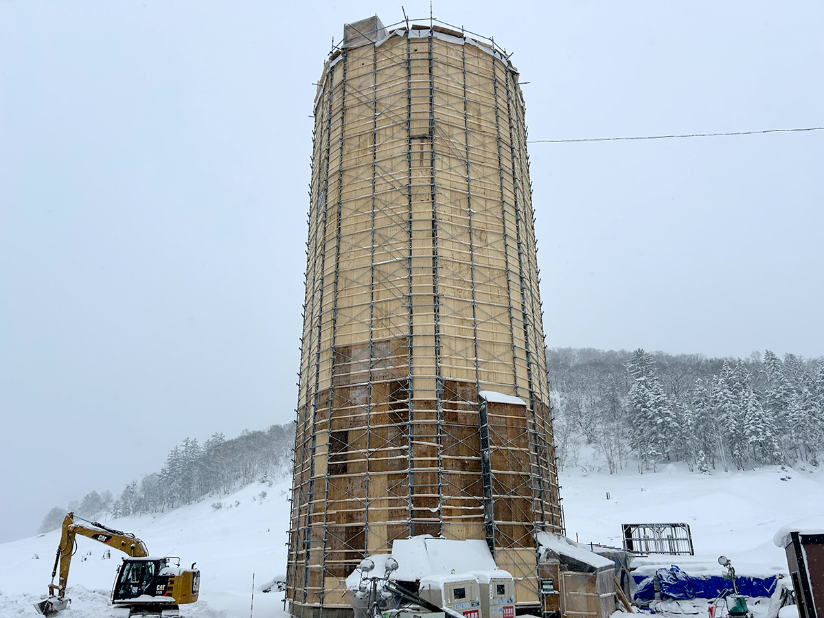 ダム構造物補修工事