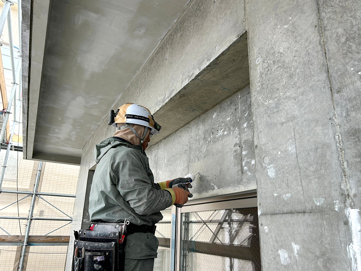 コンクリート構造物補修工事写真1