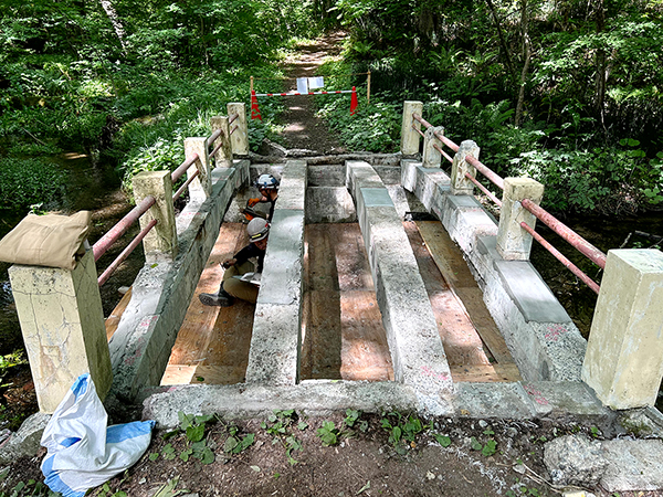 コンクリート構造物補修工事写真2