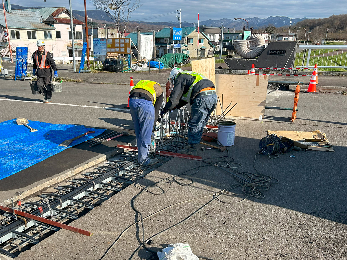 鋼構造物補修工事写真1