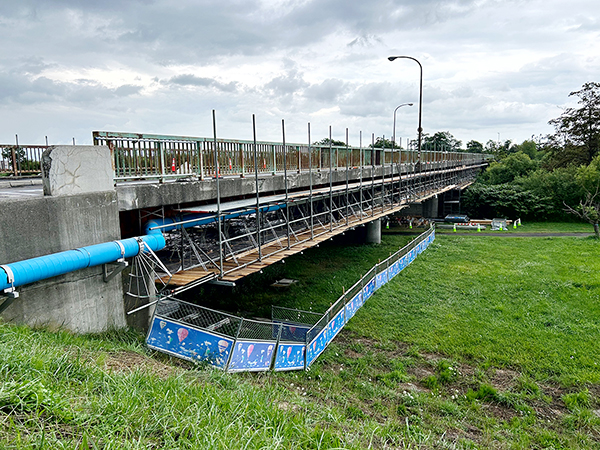 鋼構造物補修工事写真2